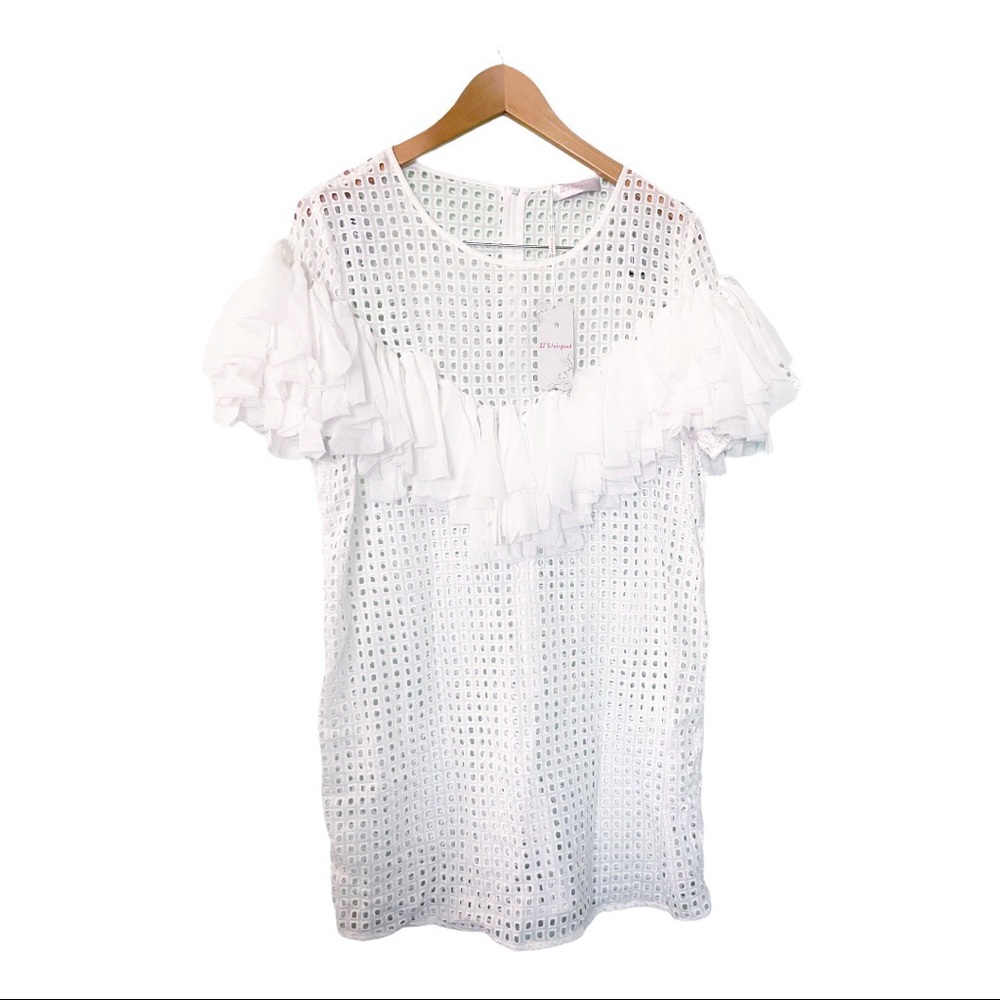 JJ’s Fairyland see through eyelet dress large